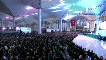 Cumhurbaşkanı Erdoğan: 'İstanbul Havalimanı'nı sadece ülkemize değil, bölgemize ve dünyaya yaptığımız bir büyük hizmet olarak görüyoruz'- İSTANBUL