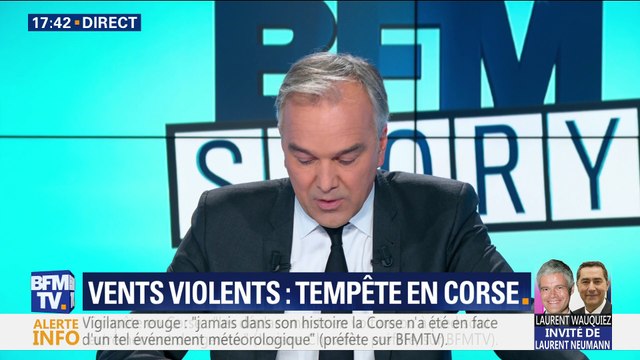 Vents violents: la Haute-Corse et la Corse-du-Sud placées en vigilance rouge (2/2)
