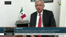 Declara pdte. electo AMLO que lucha contra inseguridad respetará DDHH