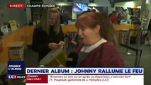 Émotion Authentique : La Réaction de la Première Acheteuse de l'Album de Johnny Hallyday
