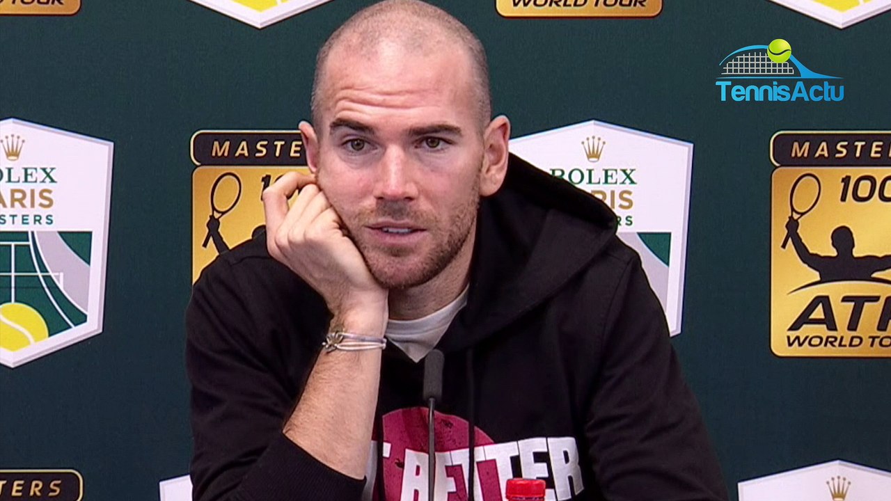 Rolex Paris Masters 2018 - Adrian Mannarino : "Je suis loin d'être le favori pour jouer la finale de Coupe Davis"
