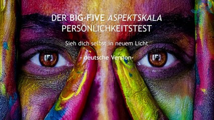 Jordan Peterson's Big Five Persönlichkeitstest auf Deutsch - 20 Minuten über Understandmyself | JORS