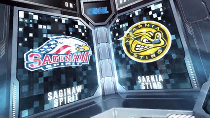 OHL Saginaw Spirit 3 at Sarnia Sting 5