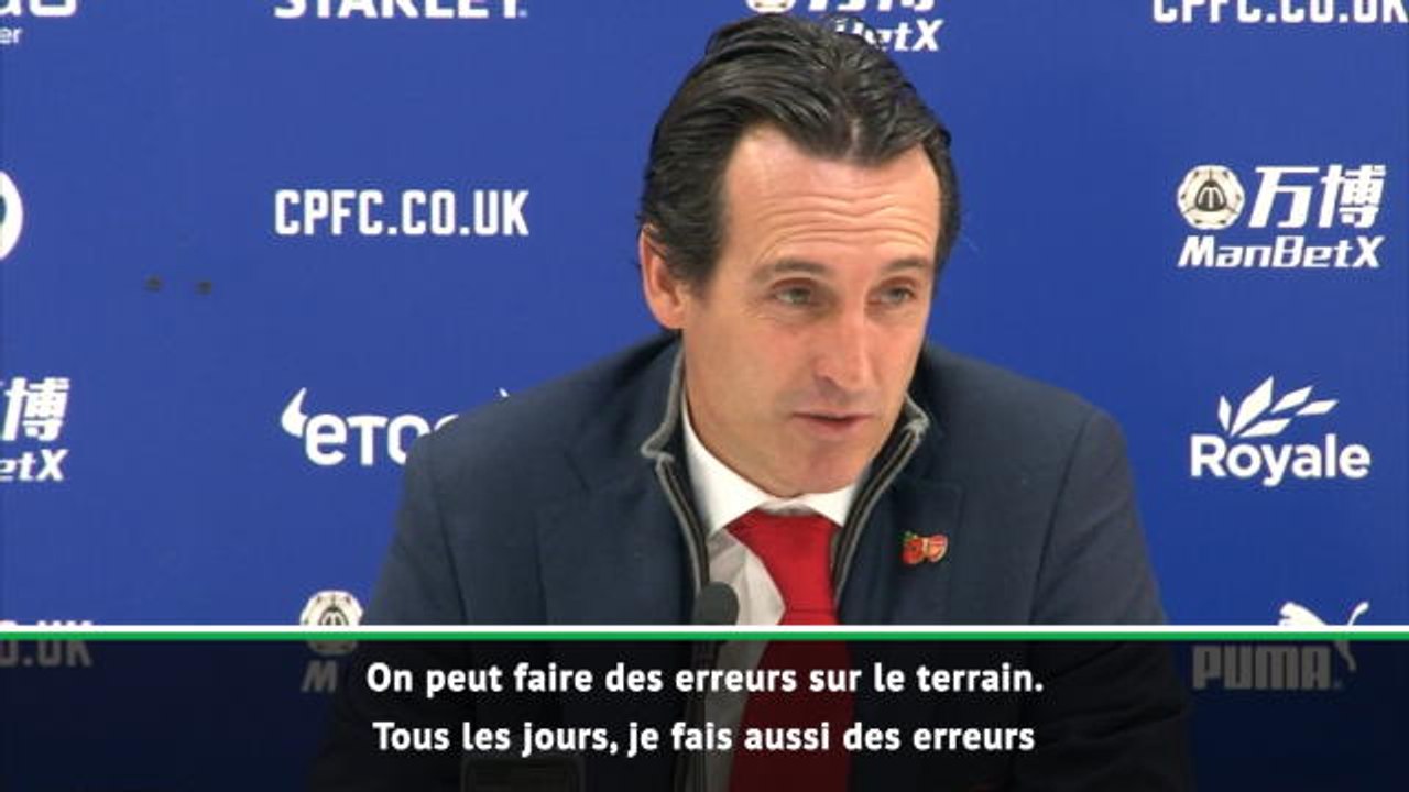 Premier League: Emery deçu par les erreurs de Lacazette contre Crystal Palace