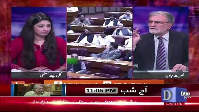 Nusrat Javed Response On Shahbaz Sharif & Asif Zardari's Entrance Together In Assembly.. Nusrat Javed