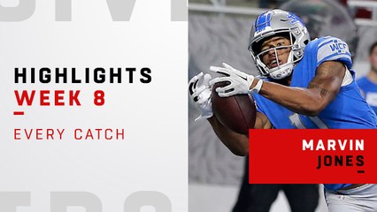 Every Marvin Jones catch from 117-yard day | Week 8