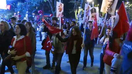 Cumhuriyet'in 95. yılı kutlanıyor - İSTANBUL