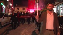 Köylüler 'Fener Alayı' ile Cumhuriyet Bayramını Kutladı