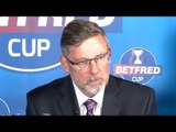Hearts 0-3 Celtic - Craig Levein Full Post Match Press Conference - Scottish League Cup Semi-Final