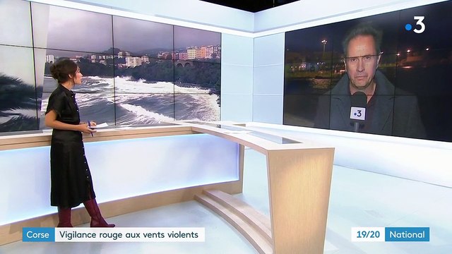 Corse : l'île est en vigilance rouge aux vents violents