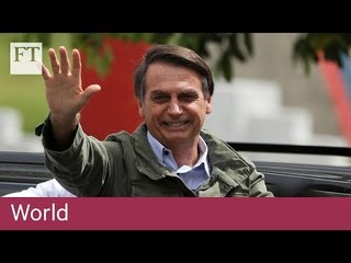 Скачать видео: Jair Bolsonaro wins Brazil's presidential elections