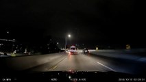 Trailer Causes Sparks to Fly on Highway