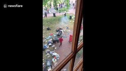 Arrests as youth protests turn violent in South Africa