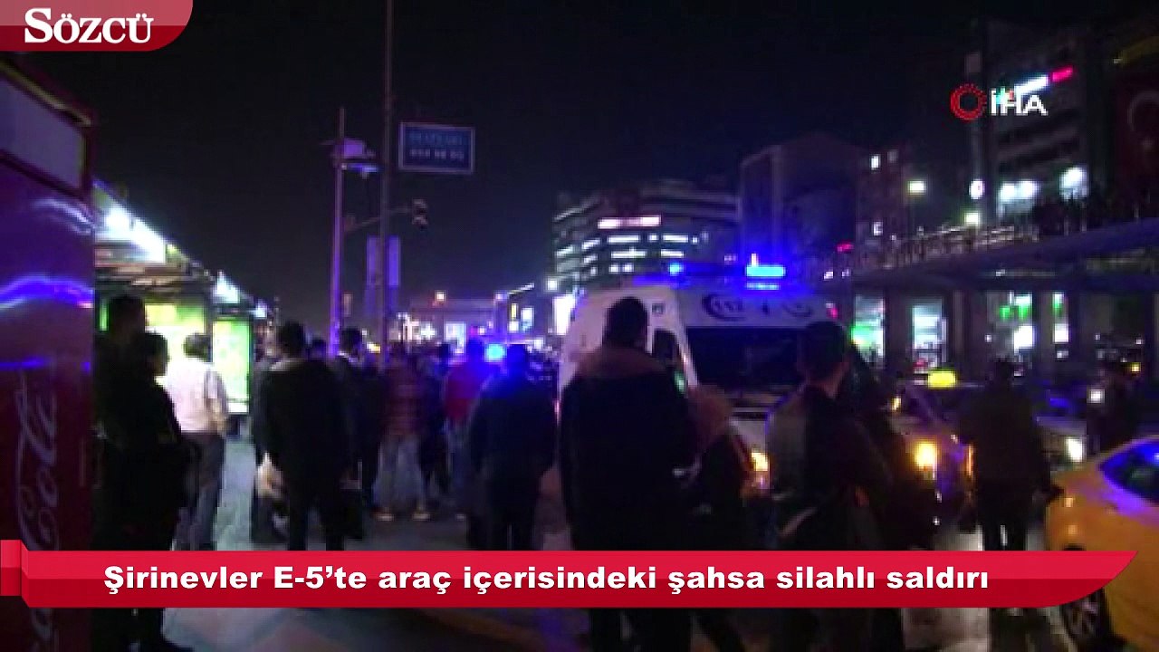İstanbul E-5’te vahşi infaz