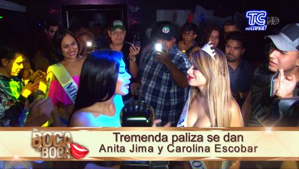 Anita Jima y Carolina Escobar protagonizaron pelea en el Miss Colita