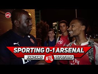 Sporting Lisbon 0-1 Arsenal | We Will Win The Europa League! (South African Fan)