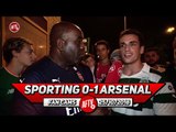 Sporting Lisbon 0-1 Arsenal | Guendouzi Was Excellent But Our Team Is A Shambless!! (Sporting Fan)