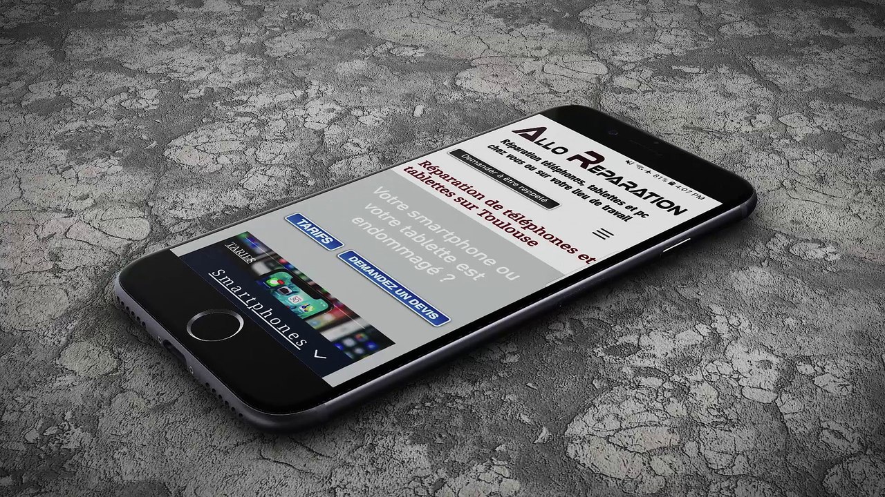 téléphone cassé  Allo réparation Toulouse