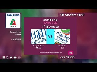Monza - Club Italia | Speciale | 1^ Giornata | Samsung Volley Cup 2018/19