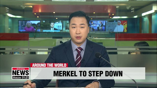 Angela Merkel to step down as German chancellor in 2021