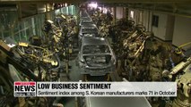 S. Korea’s BSI in October marks record low since December 2016: BOK