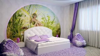 Home Design Ideas & Violet bedroom - the embodiment of luxury