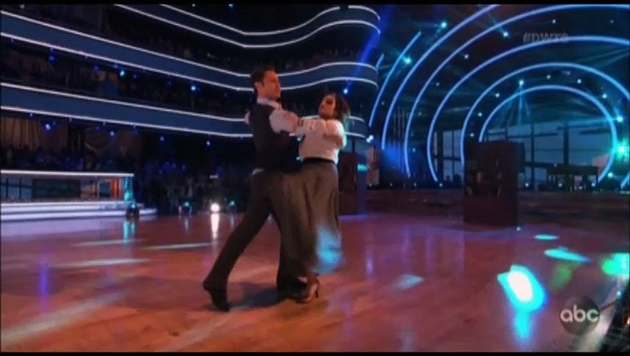 Mary Lou Retton & Sasha Farber - Tango