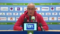 Réaction de Pascal Gastien et Jean-Marc Furlan après Clermont Foot 63 - Stade Brestois 29