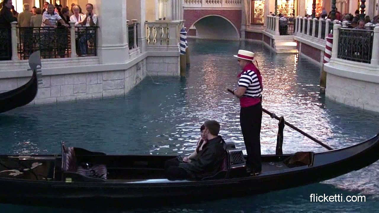 Mini Venice inside a hotel