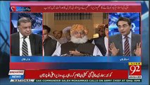 Arif Nizami Takes Class Of Maulana Fazal Ur Rehman For Calling Imran Khan 