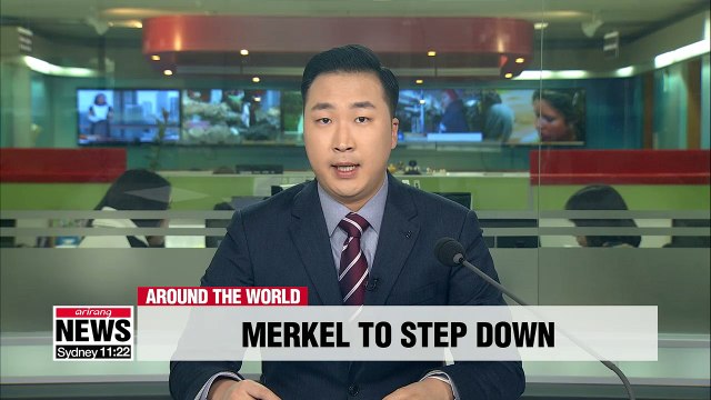 Angela Merkel to step down as German chancellor in 2021