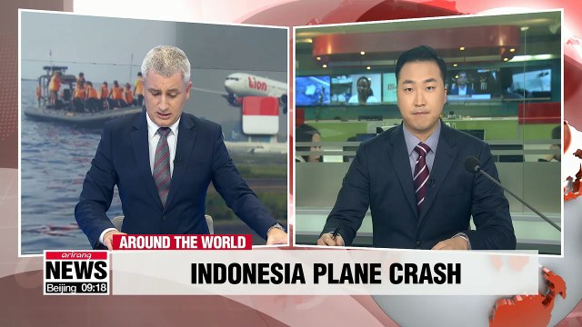 Lion Air jet carrying 189 people crashes into sea
