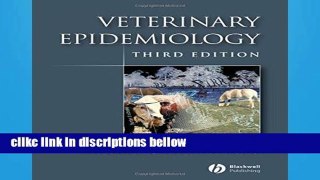 F.R.E.E [D.O.W.N.L.O.A.D] Veterinary Epidemiology [E.P.U.B]