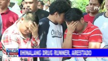 3 hinihinalang drug runner, arestado