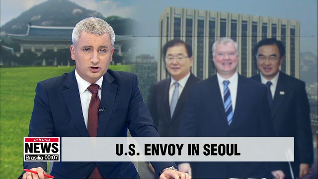 Washington's nuclear envoy to meet with Seoul's Unification Minister, Nat'l Security Advisor