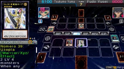 Yu-Gi-Oh! ARC V Tag Force PSP - El Amanecer de los Xyz VS Herramientas del Duelista