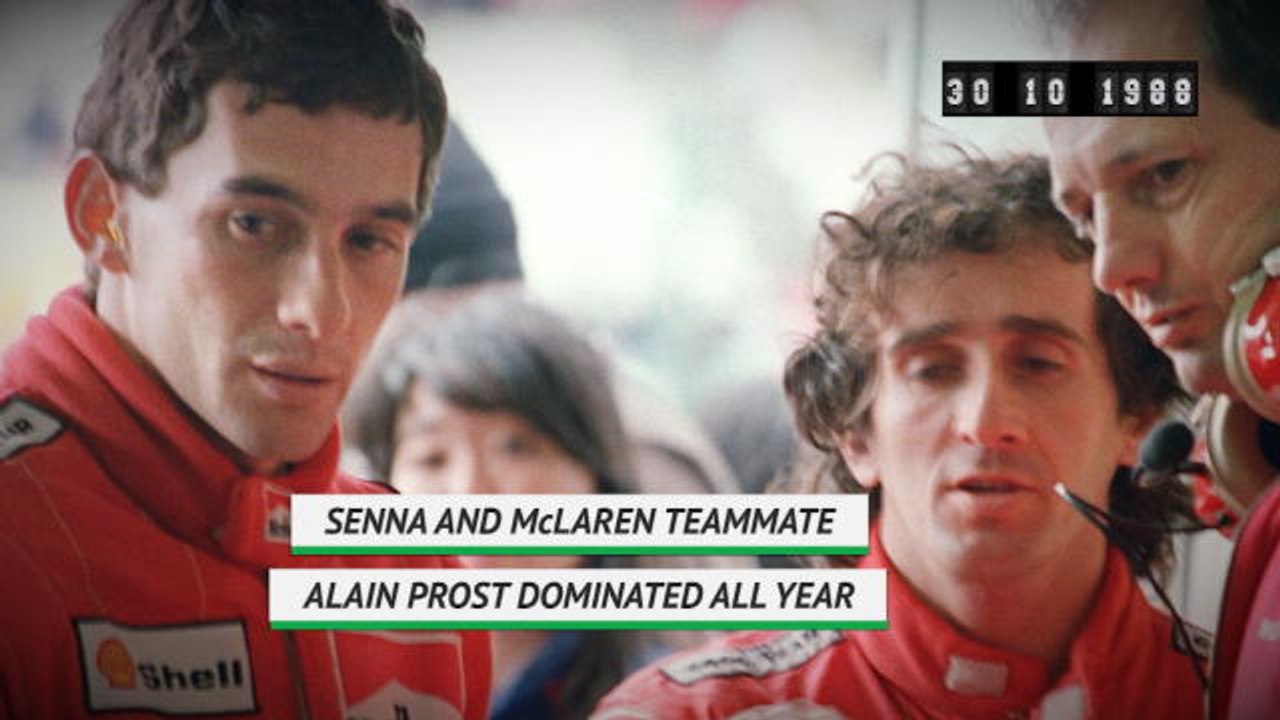 On this Day: Ayrton Senna wins first F1 world title