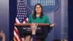 Sarah Sanders Says Only Killers Are Responsible For Violent Acts, Not Trump