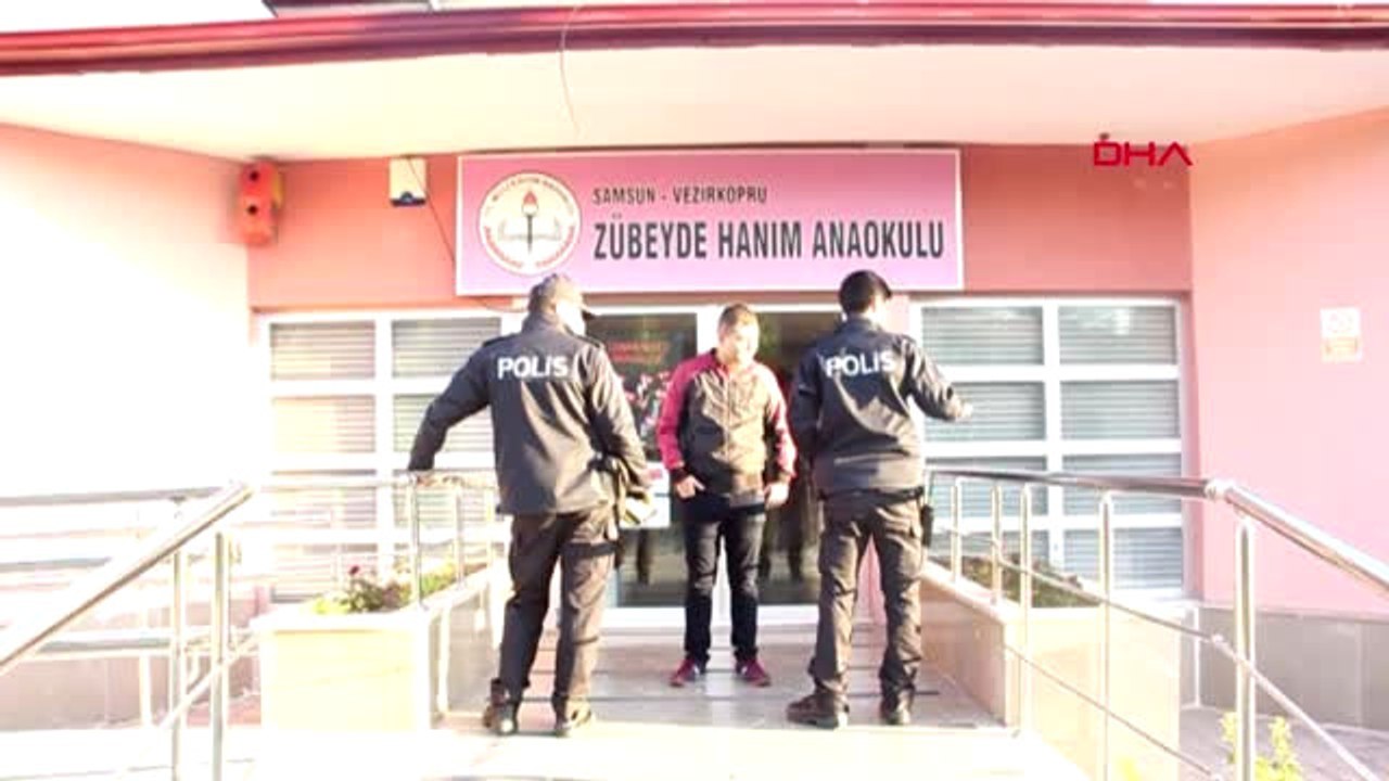 Samsun Vezirköprü Anaokulunun Duvarlarında Çatlaklar Oluştu Okul Tahliye Edildi- Dış Plan