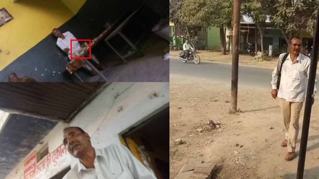 शराब के नशे में धुत सिपाही का हाइवोल्टेज ड्रामा, लोगों ने वीडियो बना किया वायरल