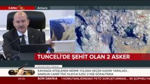 Tunceli'de donarak şehit olan iki asker