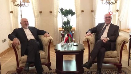 Memmedyarov ile Zarif İstanbu'da Bir Araya Geldi