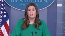 Sarah Sanders Nearly Breaks Down While Talking About Synagogue Shooting