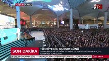 Cumhurbaşkanı Erdoğan 3.Havalimanı'nın Açılış Töreninde Konuşuyor.   29.10.2018