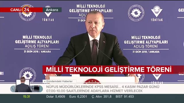 Erdoğan: Türkiye, söz sahibi bir ülke olma yolunda hızla ilerliyor