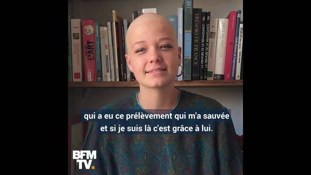 Tu m'as sauvé la vie c'est incroyable , Anna remercie celui qui lui a fait un don de moelle osseuse