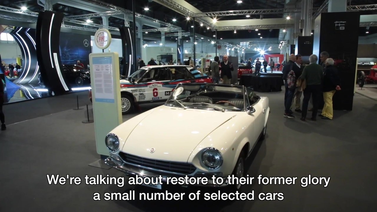 FCA Heritage at "Auto e Moto d'Epoca" 2018