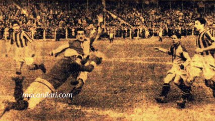 22.12.1946 - 1946-1947 Istanbul Cup Semi Final Match Galatasaray 1-3 Fenerbahçe (Only Photos)