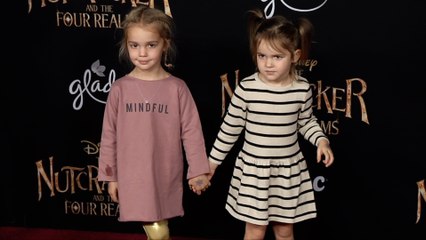 Mila & Emma Stauffer "The Nutcracker and the Four Realms" World Premiere