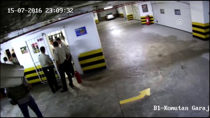 Darbeci üsteğmen, parçaladığı kamera tarafından kaydedildi - ANKARA